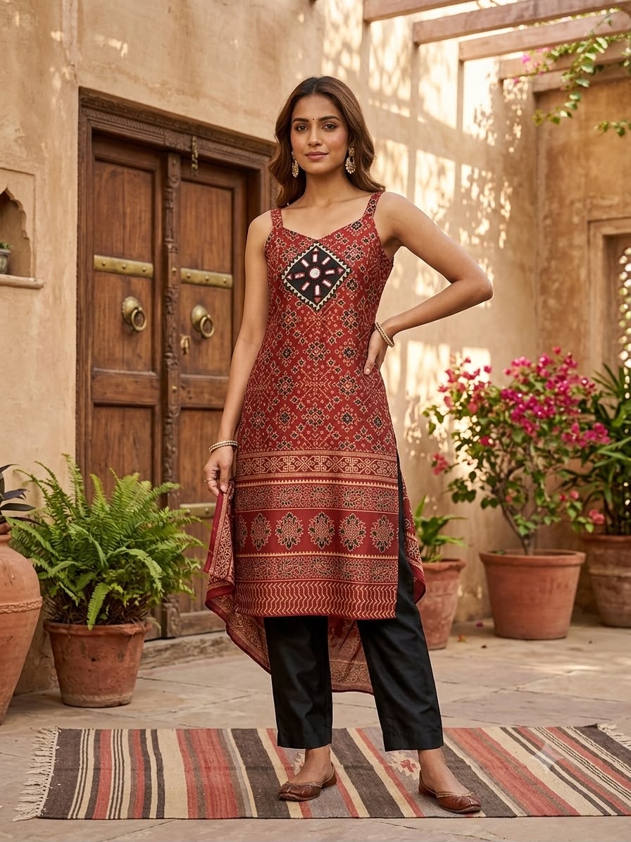 PATOLA MASHRU SILK