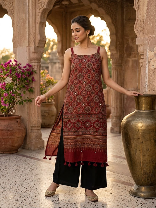 AJRAKH MASHRU SILK