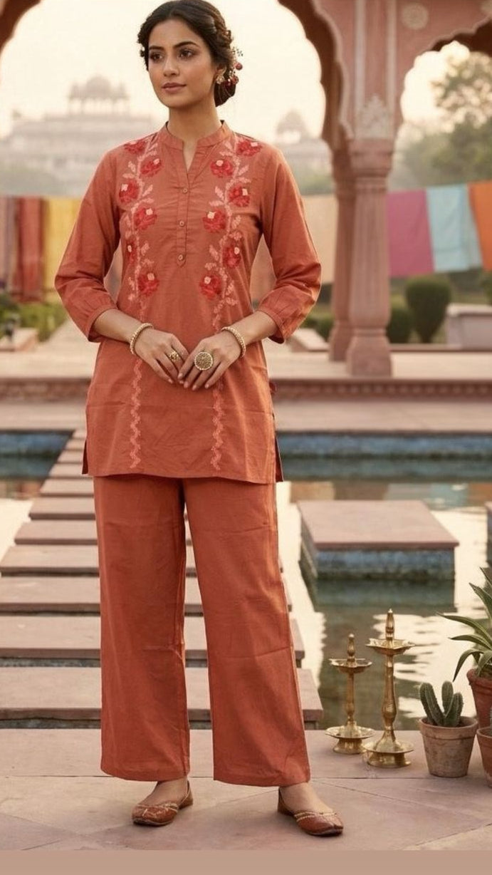 Cotton Co-ord Set